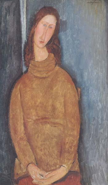 Amedeo Modigliani Jeanne Hebuterne (mk38) oil painting image